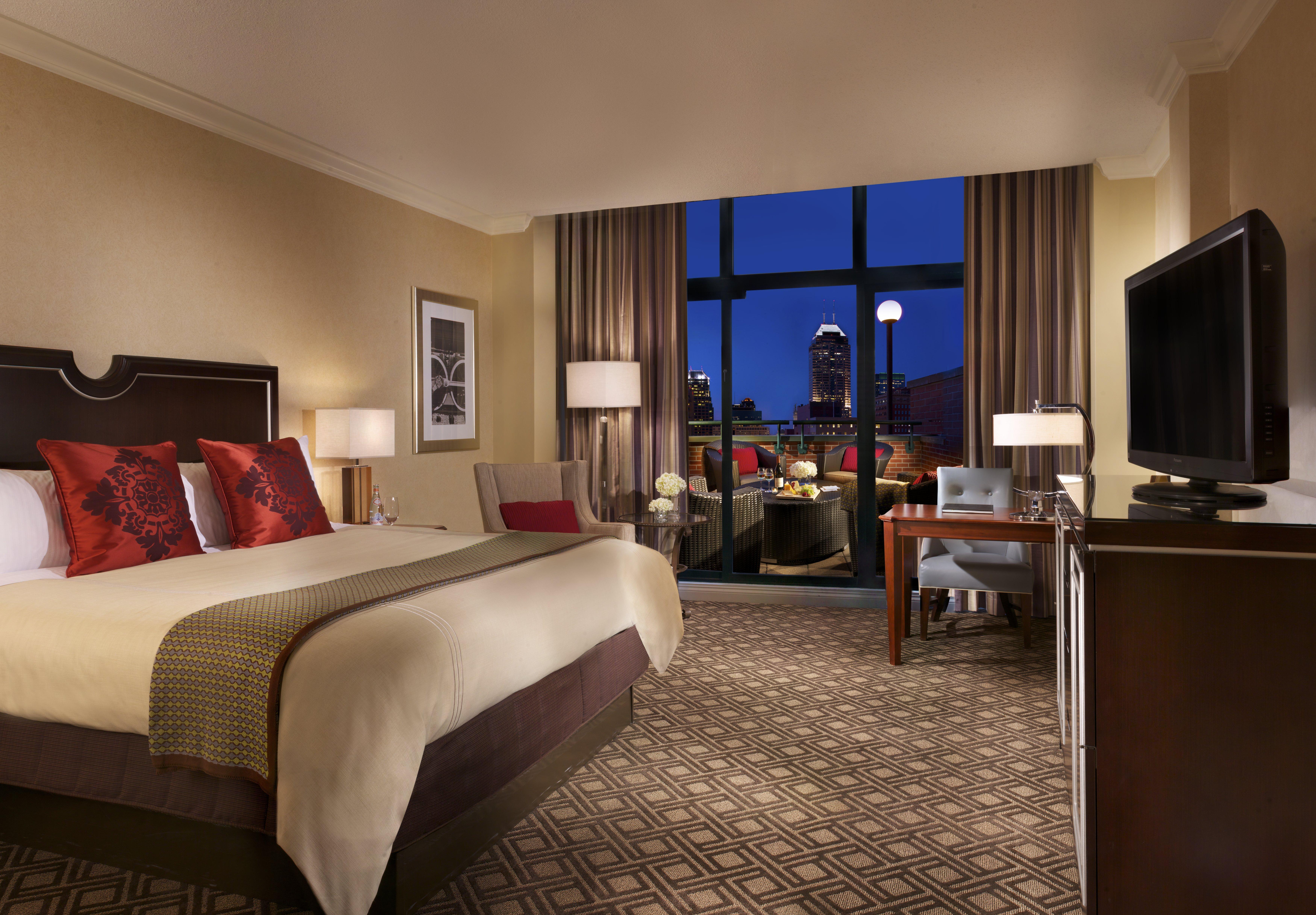 Omni Severin Hotel Indianapolis Room photo